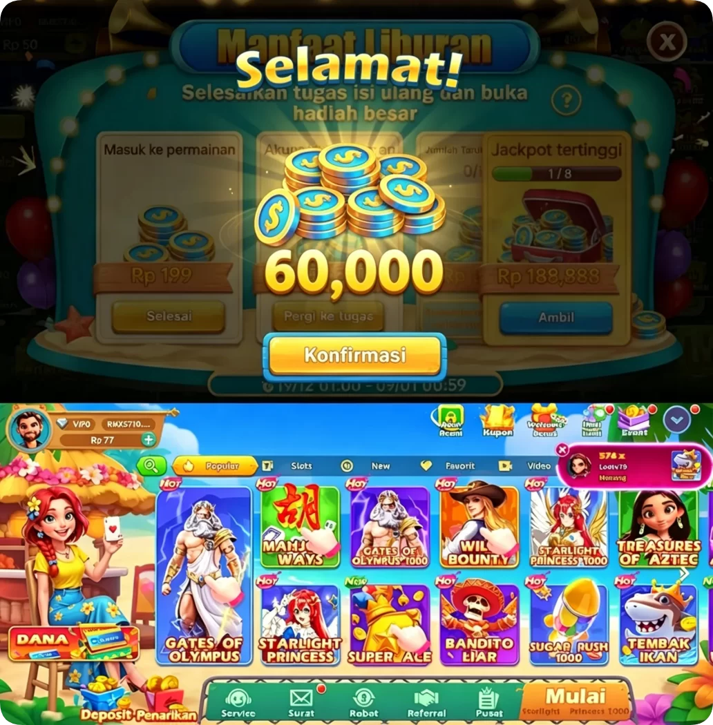 rupiahtot Masuk - rupiahtot Resmi